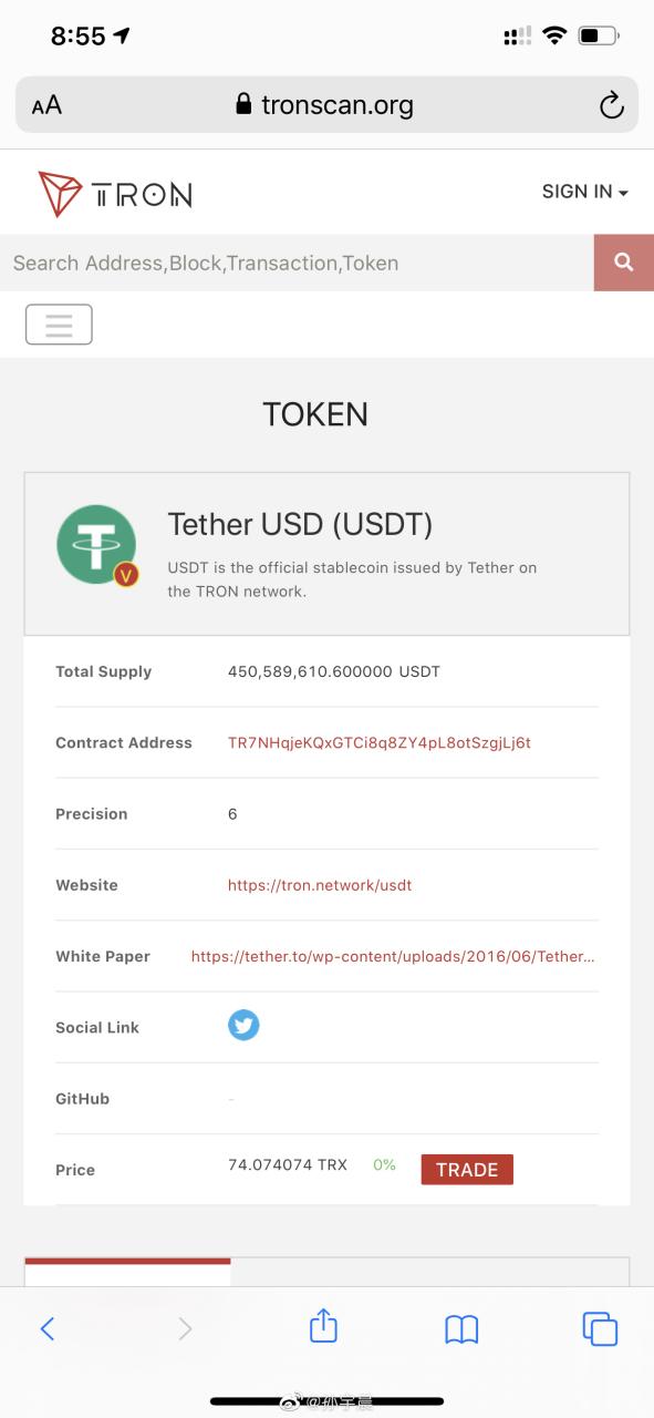 trc20电子钱包官网:usdttrc20官网