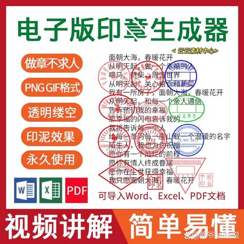 万能印章生成器在线制作:万能印章生成器在线制作软件