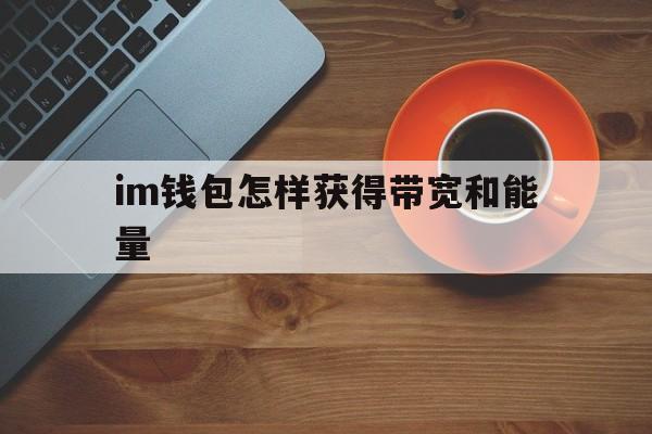 im钱包怎样获得带宽和能量,im钱包支持trc20usdt吗